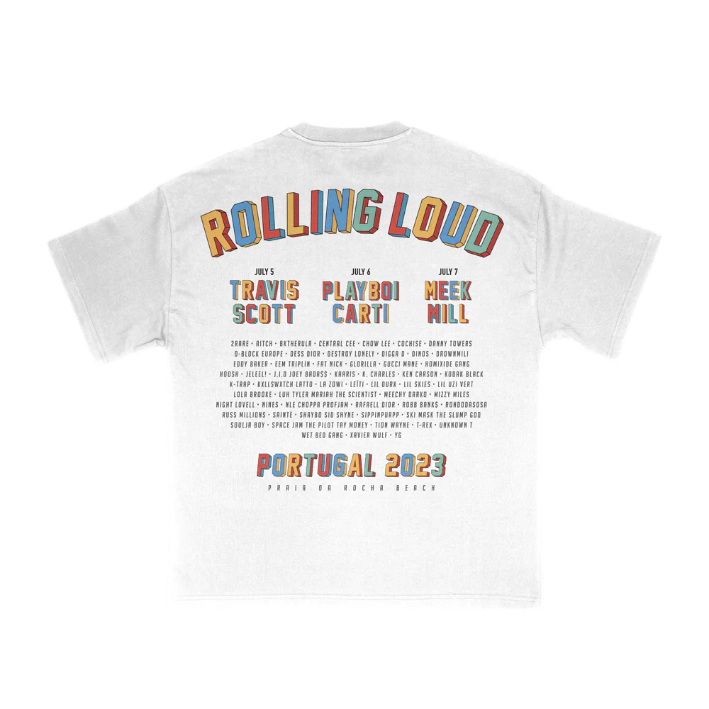 White Portugal 23 Exclusive Line Up Tee