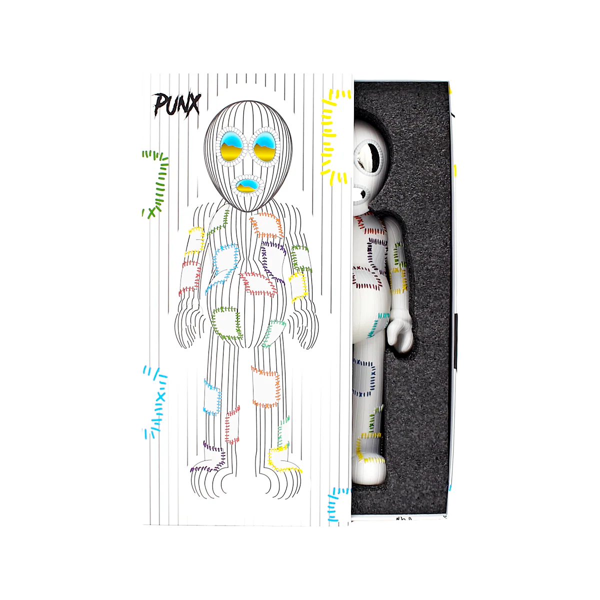 White Punx Collectible Vinyl Toy - Image 6