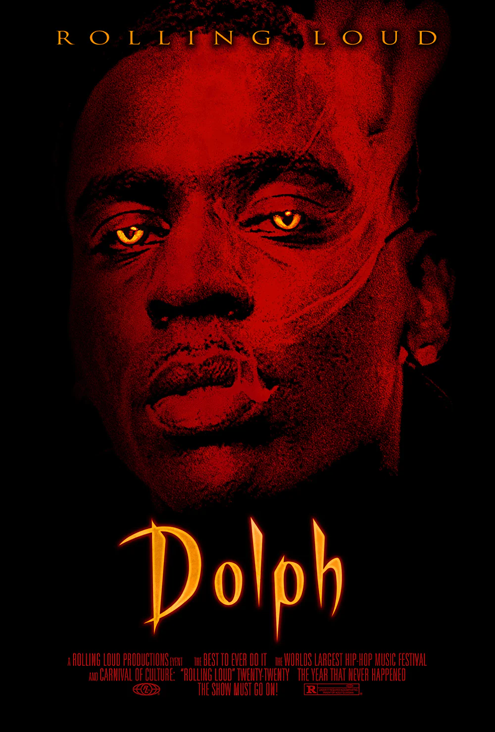 Young Dolph Limited Release Halloween Poster